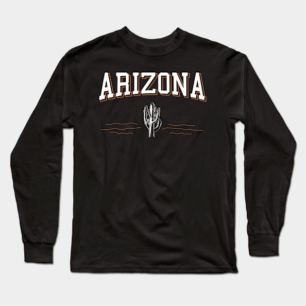 Arizona Dessert Long Sleeve T-Shirt by Cooldruck